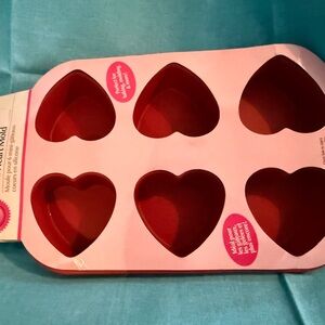 Red Heart Silicone Mold